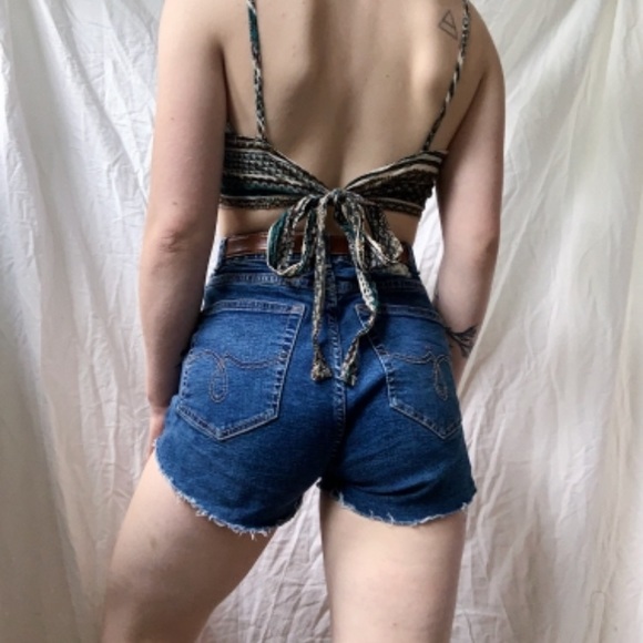 Crop tank top that ties on the back - Picture 2 of 2